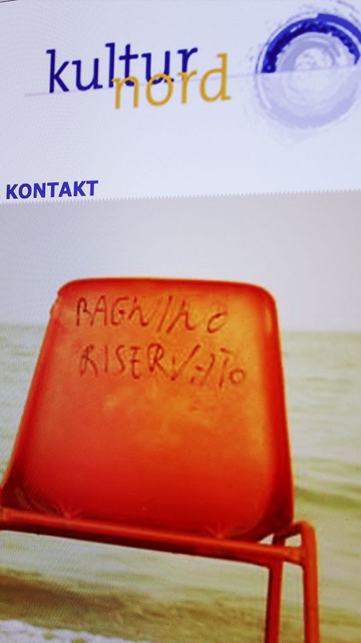 Ansicht TYPO3 Website für Kulturveranstaltungen